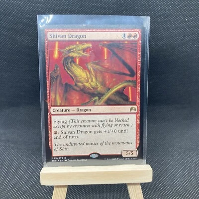 Shivan Dragon NM* Magic Origins ENGLISH 285/272 mtg - Image 1 of 2