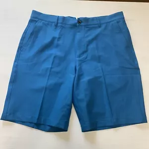 Dunning Performance Golf Shorts Mens 33 34 36 or 40 Sea Blue New Nwt - Picture 1 of 9
