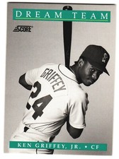 Ken Griffey Jr 1991 Score Dream Team MLB Card #12 of 131