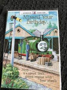 belated birthday card Thomas The Tank Engine - Picture 1 of 2