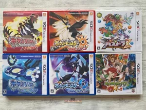 Nintendo 3DS Pokemon Ruby & Sapphire & Ultra Sun Moon Pazudora & Monster Strike - Picture 1 of 14
