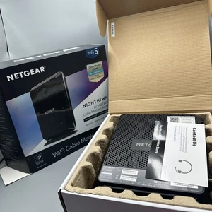 NetGear NightHawk AC1900 Kabel WiFi Modem Router Combo Wbudowany DOCSIS 3.0-B2B - Zdjęcie 1 z 3