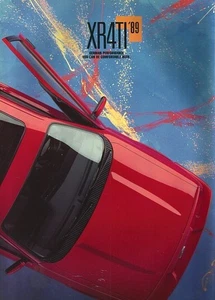 1989 MERKUR XR4Ti sales brochure catalog US 89 Ford Sierra Mercury - Picture 1 of 1