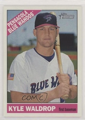 2015 Topps Heritage Minor League Edition Kyle Waldrop #102 - Image 1 of 2