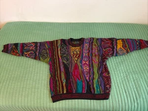 Coogi Men's Sweater Size Super small 90’s Rare 100% Wool - Picture 1 of 11