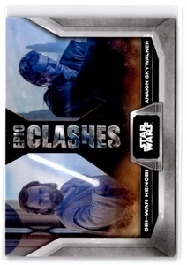 2023 Topps Star Wars #EC-11 Obi-Wan Kenobi / Anakin Skywalker Epic Clashes - Picture 1 of 1