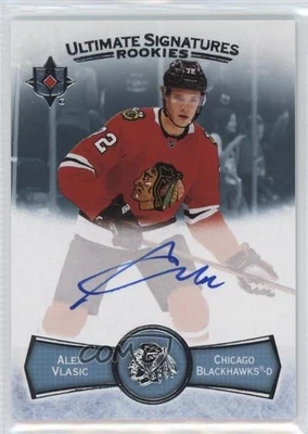 2023 Upper Deck Ultimate Collection Update Signatures Rookies Alex Vlasic Auto - Image 1 of 3