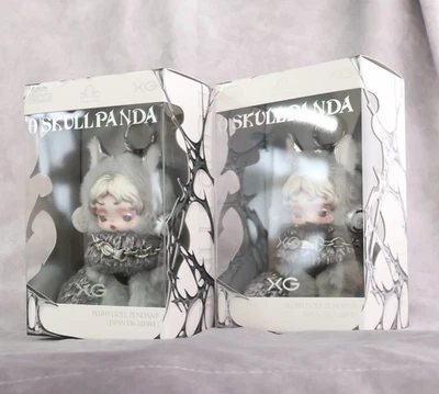 POP MART SKULLPANDA XG Plush Doll Pendant Japan Exclusive POPMART Popup Alphaz New Gift
