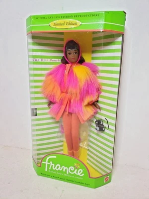 MUÑECA BARBIE THE WILD BUNCH VINTAGE REPRO AA FRANCIE 1996 MATTEL 17607 SIN USAR, EN CAJA ORIGINAL  Foto 1 de 4