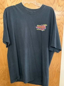 Mels American Graffiti Shirt Herren XL schwarz Diner Classic Car Movie Tee 50s Style - Bild 1 von 3