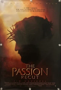 THE PASSION RECUT Original One Sheet Movie Poster - 2004 - MEL GIBSON - Picture 1 of 6