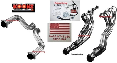 Kooks 1-7/8 x 3 stainless steel long tube headers 2005-06 Pontiac GTO LS2 6.0 - Image 1 of 4