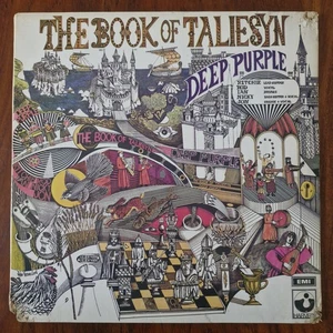 DEEP PURPLE Book Of Taliesyn HARVEST SHVL751 UK 2nd Press LP VINYL - Picture 1 of 7