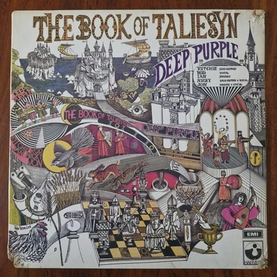DEEP PURPLE Book Of Taliesyn HARVEST SHVL751 UK 2nd Press LP VINYL - Image 1 of 4