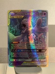 Mewtwo & Mew GX Tag Team (71/236) - Pokémon Unified Minds ENG Holo - Bild 1 von 3