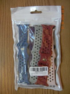 6x Bracelet Sport Aopigavi Compatible avec Apple iWatch - 6 Couleurs Différentes (NEUF) - Photo 1 sur 2