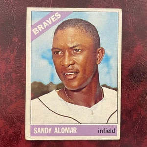 1966 Topps Set SANDY ALOMAR #428 ATLANTA BRAVES - VG-EX - Picture 1 of 2