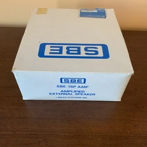 SBE-1SP/AMP Amplified External Speaker By Linear Systems NOS For CB HAM Radios - Zdjęcie 1 z 18