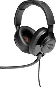 JBL Quantum 200 Wired Over-Ear Gaming Headset with Flip Up Microphone - Black - Picture 1 of 6
