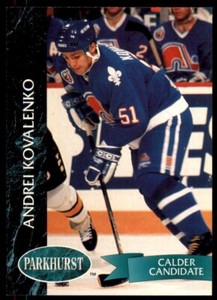 1992-93 Parkhurst Andrei Kovalenko RC #150