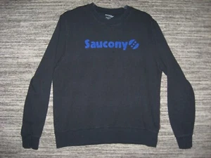 Saucony Sweatshirt Mens Small Rested Crew Blue - Picture 1 of 14