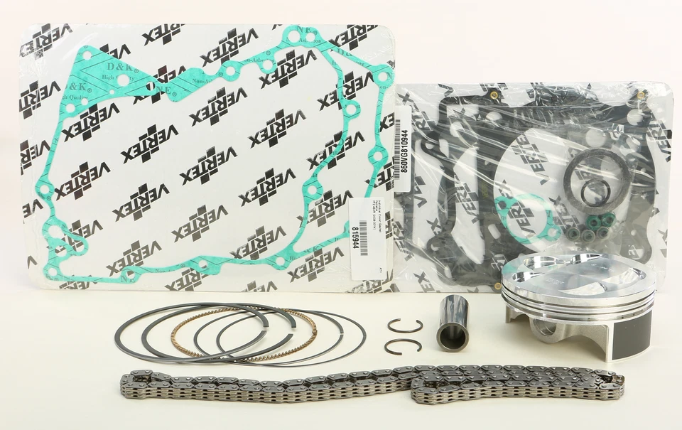 Kit de extremo superior de alta compresión forjado Vertex 2009-2020 Yamaha YFZ450R 94,96 pistón Foto 1 de 1