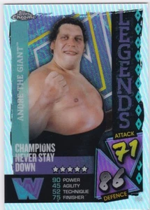 2021 Topps Chrome WWE Slam Attax Legends Refractor Andre the Giant #134 - Picture 1 of 1