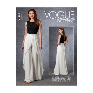Vogue Schnittmuster V1702 - Hose - Hosenrock - Kombination - Bild 1 von 5
