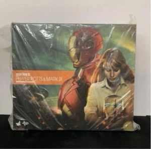 Movie Masterpiece Pepper Potts & Mark 9 IX Iron Man 3 Hot Toys Action Figure JP - Picture 1 of 3