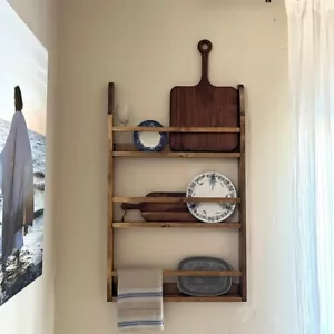 Dish Rack, Plate Rack, Platter Shelf Display, Dish Display Shelf, Cutting Board - Picture 1 of 7