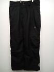 DC Men's Snowboard Ski Pants Waterproof Insulated Ekotex 1000 Black Large #Y2C