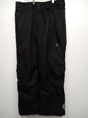 DC Men's Snowboard Ski Pants Waterproof Insulated Ekotex 1000 Black Large #Y2C - Image 1 of 3