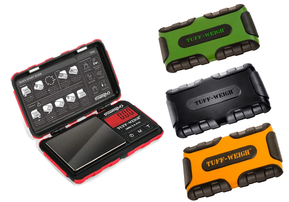 TUFF WEIGH Digital Mini Scale 200g x 0.01g Rubberized Pocket Size Scale UK - Image 1 of 1