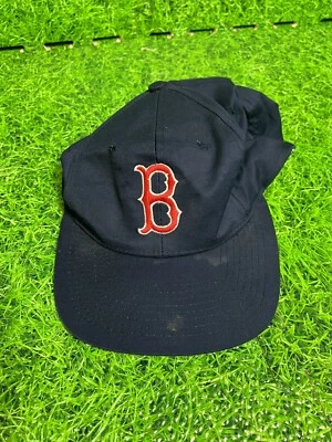 Boston Red Sox Vintage 90s Competitor Twill Snapback Cap Hat - Image 1 of 4