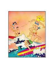Reggie Betty & Veronica/ Surfing Safari / Silver Age Archie Comic book Sericel