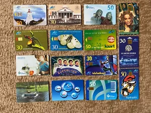 Lote de tarjetas telefónicas usadas de Estonia. (15 tarjetas) 12 - Imagen 1 de 1