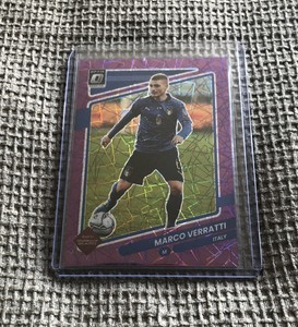 Panini Donruss Road To World Cup Italy Marco Verratti Purple Velocity /99