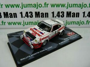 RMIT26 1/43 IXO Rallye Monte Carlo : PORSCHE 911 SC 1982 B.Waldegard #6