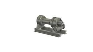 SMALL HYDRAULIC WINCH KIT FOR 1/25 1/24 SCALE MODEL SEMI TRUCK - Picture 1 of 5