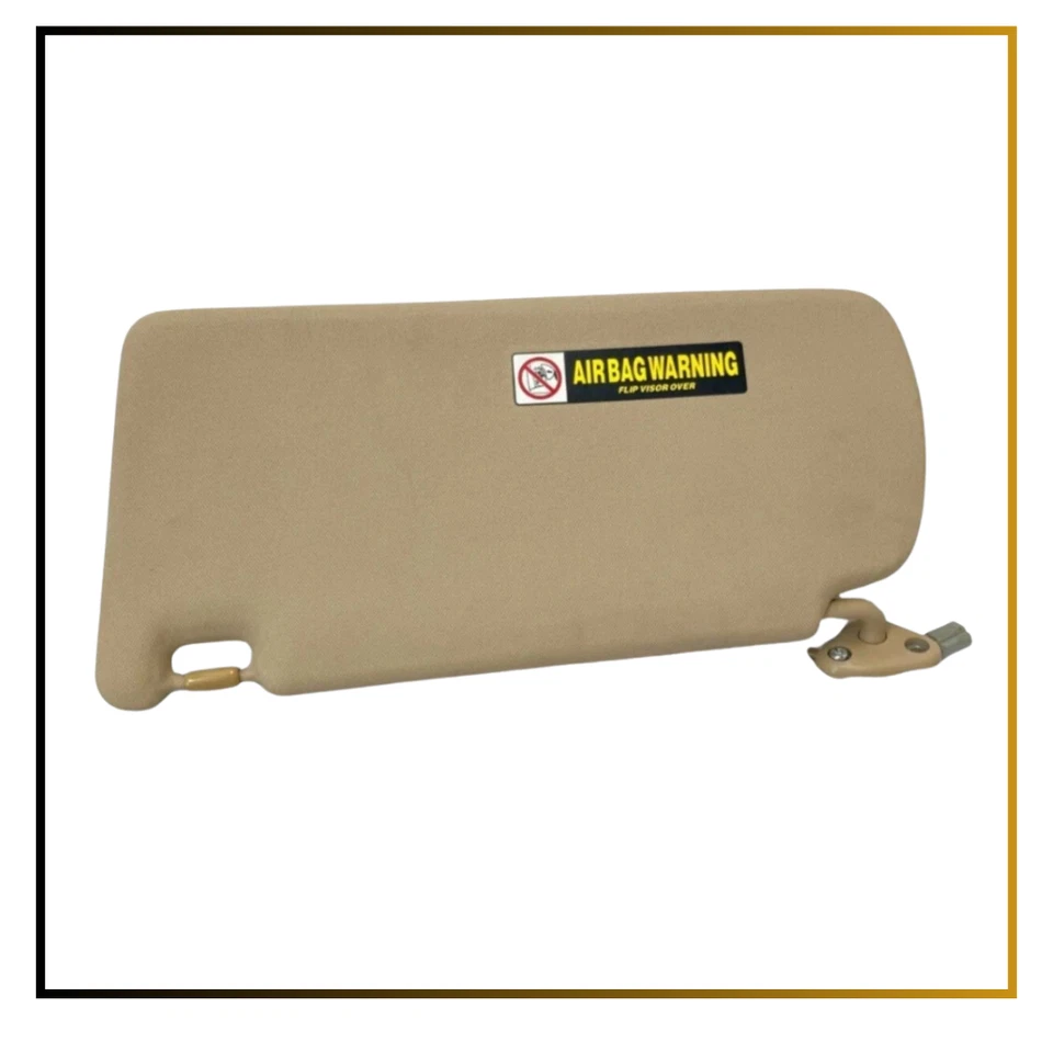 06-08 Acura TSX Passenger Right Front Side Sunvisor Sun Visor OEM Beige - Image 1 of 4