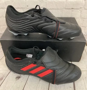 Adidas F35490 Copa Gloro 19.2 FG Soccer Cleats Core Black Red Silver US 11.5 - Picture 1 of 14