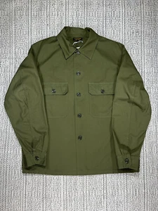 *A VONTADE, Utility Shirt Jacket, MEN'S LARGE, Olive Tropical Fatigue, OI POLLOI - Picture 1 of 9