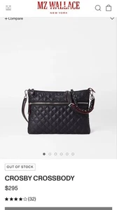 mz wallace crossbody bag CROSBY CROSSBODY sold out - Picture 1 of 6