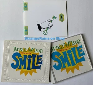BRIAN WILSON PRESENTS SMILE CD W/BOOKLET 2004 FREE SHIPPING - Imagen 1 de 7