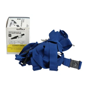 Durable 813707 Textile Badge Necklace Safety Release Lanyard New NFP (10pcs) - Picture 1 of 8