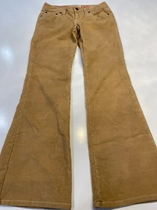 Pantalones Aeropostale de pana tostados talla 3/4 para mujer - Imagen 1 de 9