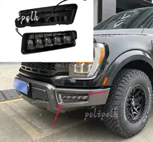 Lámparas antiniebla delanteras de acero de conversión para Ford Raptor F150 14-24 - Imagen 1 de 11