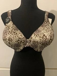 Bali One Smooth U Uplift Bra Animal Print 36DD Comfort Support Brand New W/ Tags - Picture 1 of 8