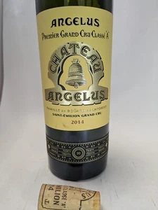 Chateau Angelus Saint-Emilion 2014 bottiglia vuota vintage con tappo - Foto 1 di 8