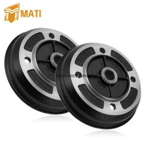 2 Rear Brake Drum for Kawasaki Mule 2510 KAF620A KAF620 A 4X4 1994 1995-2000 - Picture 1 of 11